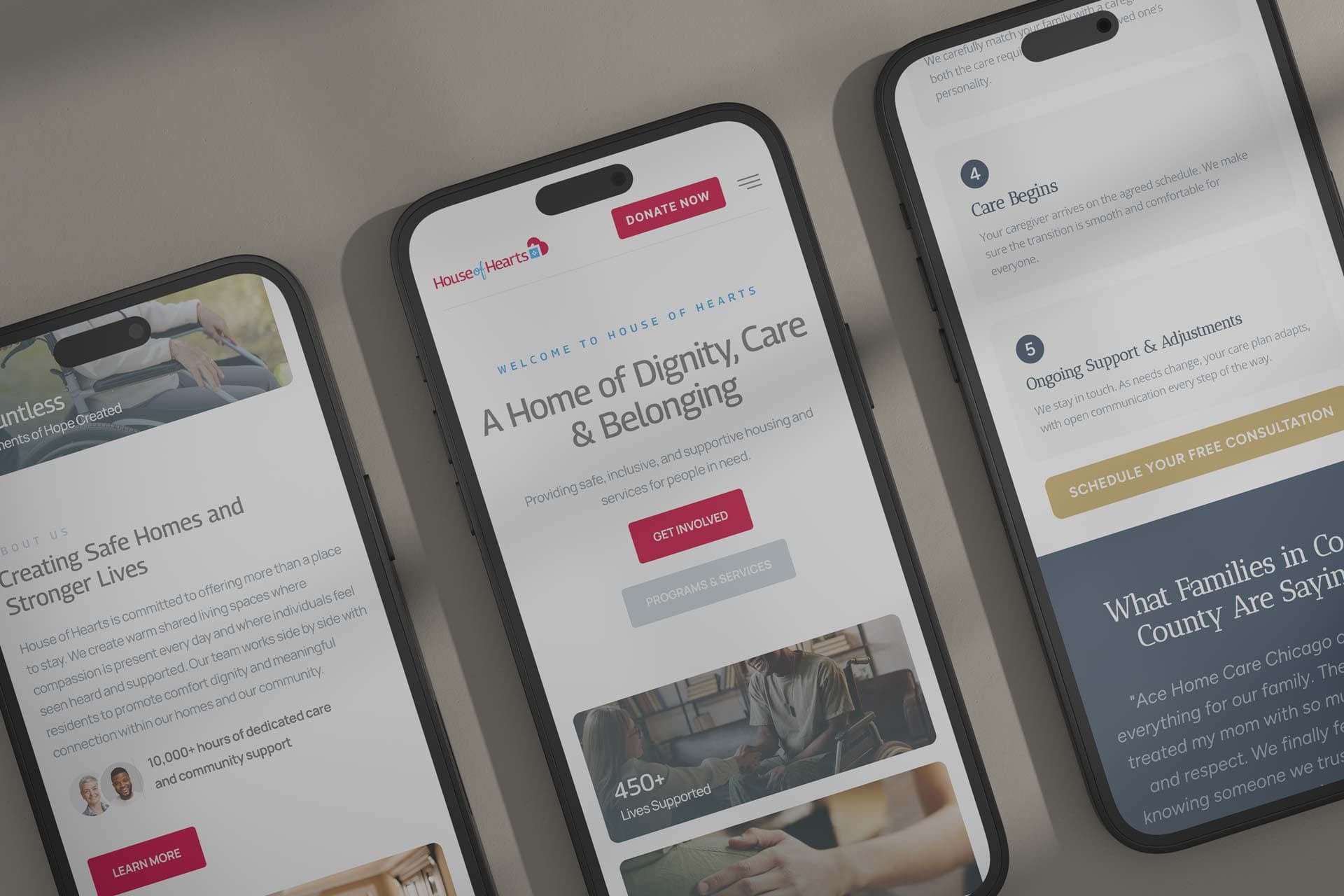 Site institucional com doações online para ONG 1